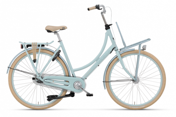 Batavus Diva 3 Dames transportfiets Licht blauw