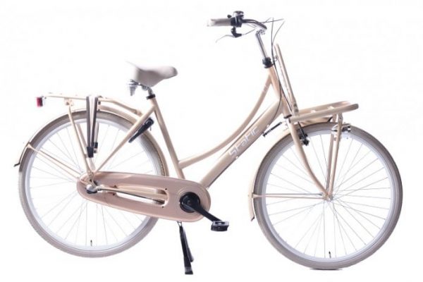 Static Transporter 28 inch Dames Transportfiets N3 Brons Versnellingen