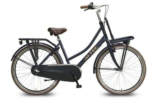 altec dutch 26 inch meisjes transportfiets jeans blauw