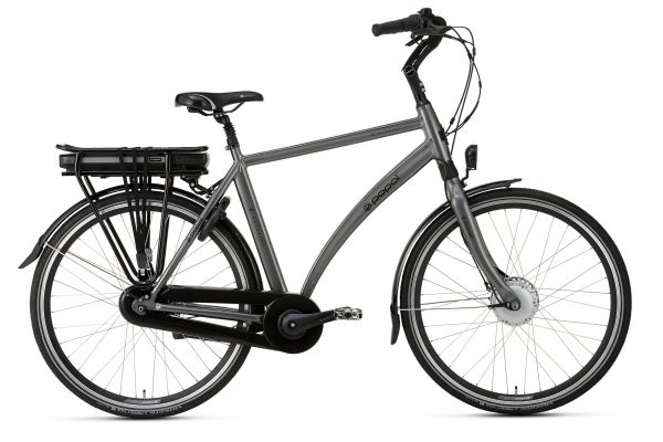 Popal E-Volution 17.0 Elektrische herenfiets 28 inch-Iron Grey