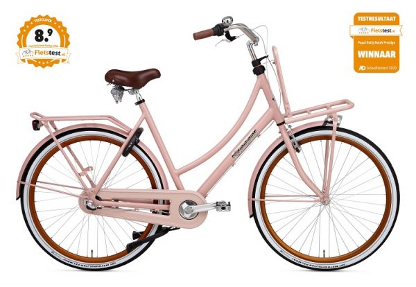 Popal Daily Dutch Prestige Transportfiets 50 57cm 28 inch RB3 blush pink