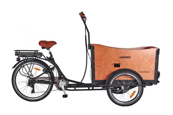 Altec-Regulus-Electrische-Bakfiets-Driewieler-VBrakes-375Wh-RIJKLAAR-GELEVERD-NIEUW