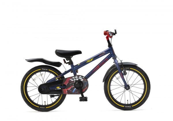 Popal Race Jongens fiets 16inch Blauw