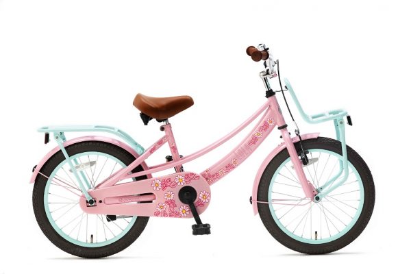 Popal Lola meisjesfiets 20 inch Roze Turquoise