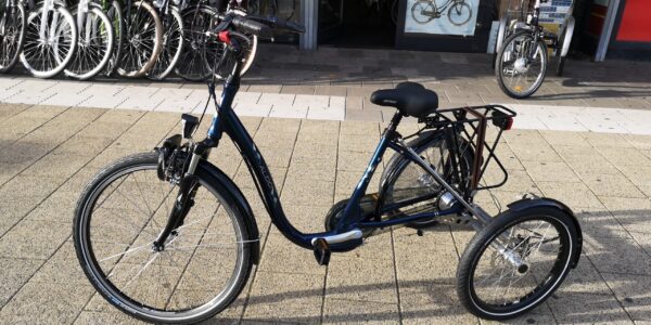 Driewieler fiets voor volwassenen en senioren lage instap