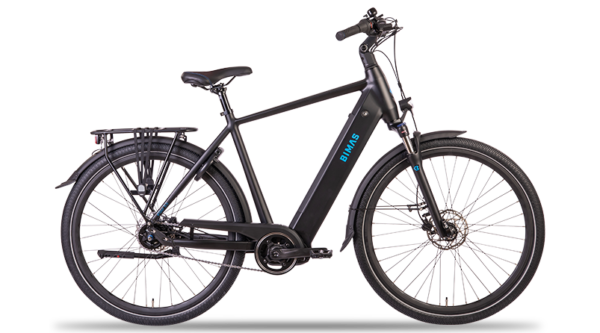 Bimas Etour-5.5-Men-Jet-black-etour-5.5-Heren-silky-champagne Elektrische fiets Tube accu Inwendige accu