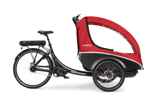 Winther_Bikes_Cargo_E-cargo_Lite_Black_Red_Shimano_STePS_Rside