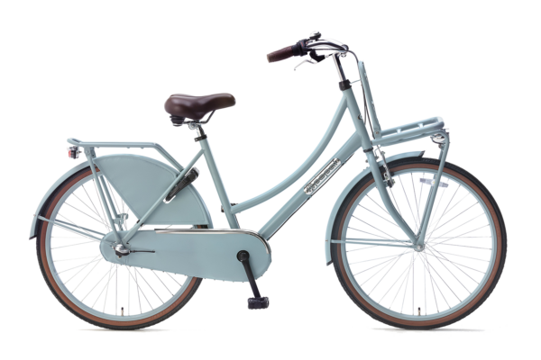 Popal meisjesfiets N3 26 inch daily dutch 26 inch N3 Meisjesfiets Transportfiets 26 inch met versnellingen mat blauw