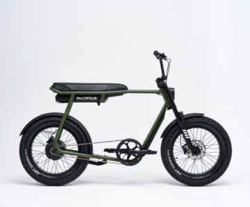 FPhat Four FLX fat-bike FLX ArmyGreenzijaanzicht